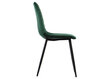Minkšta valgomojo kėdė A2A CN-6001, žalia kaina ir informacija | Virtuvės ir valgomojo kėdės | pigu.lt