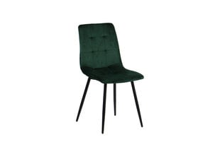 Мягкий обеденный стул A2A CN-6004, зеленый цена и информация | Стулья для кухни и столовой | pigu.lt