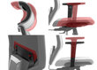 Biuro kėdė Stema ZN-805, smėlio spalvos kaina ir informacija | Biuro kėdės | pigu.lt