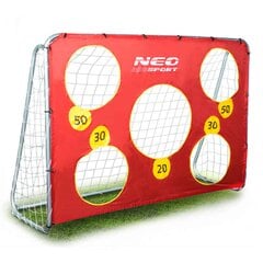 Футбольные ворота + сетка, 215 x 153 x 76 см. цена и информация | Nenurodyta Футбол | pigu.lt