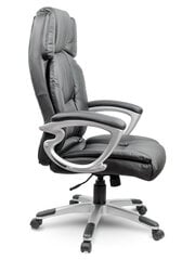Odinė biuro kėdė, Eago juoda kaina ir informacija | Biuro kėdės | pigu.lt
