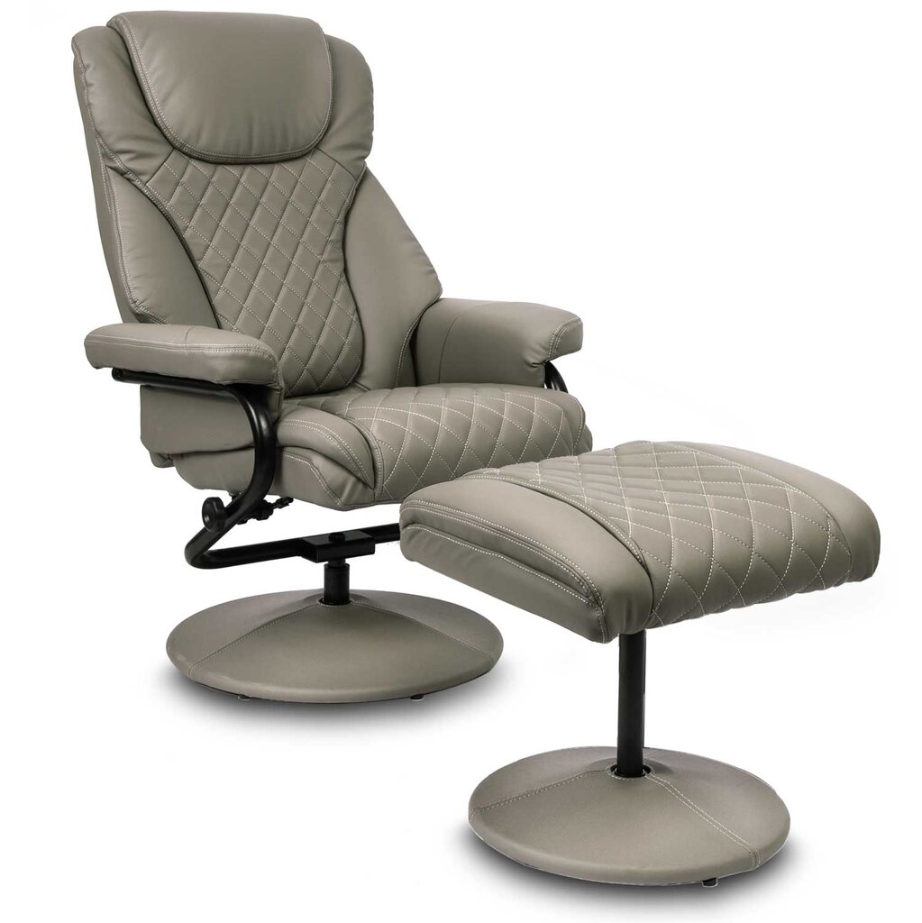 Supamas krėslas su kėdute, Sofotel kaina ir informacija | Lauko kėdės, foteliai, pufai | pigu.lt