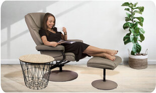 Вращающееся кресло с сиденьем, Sofotel цена и информация | Садовые стулья, кресла, пуфы | pigu.lt