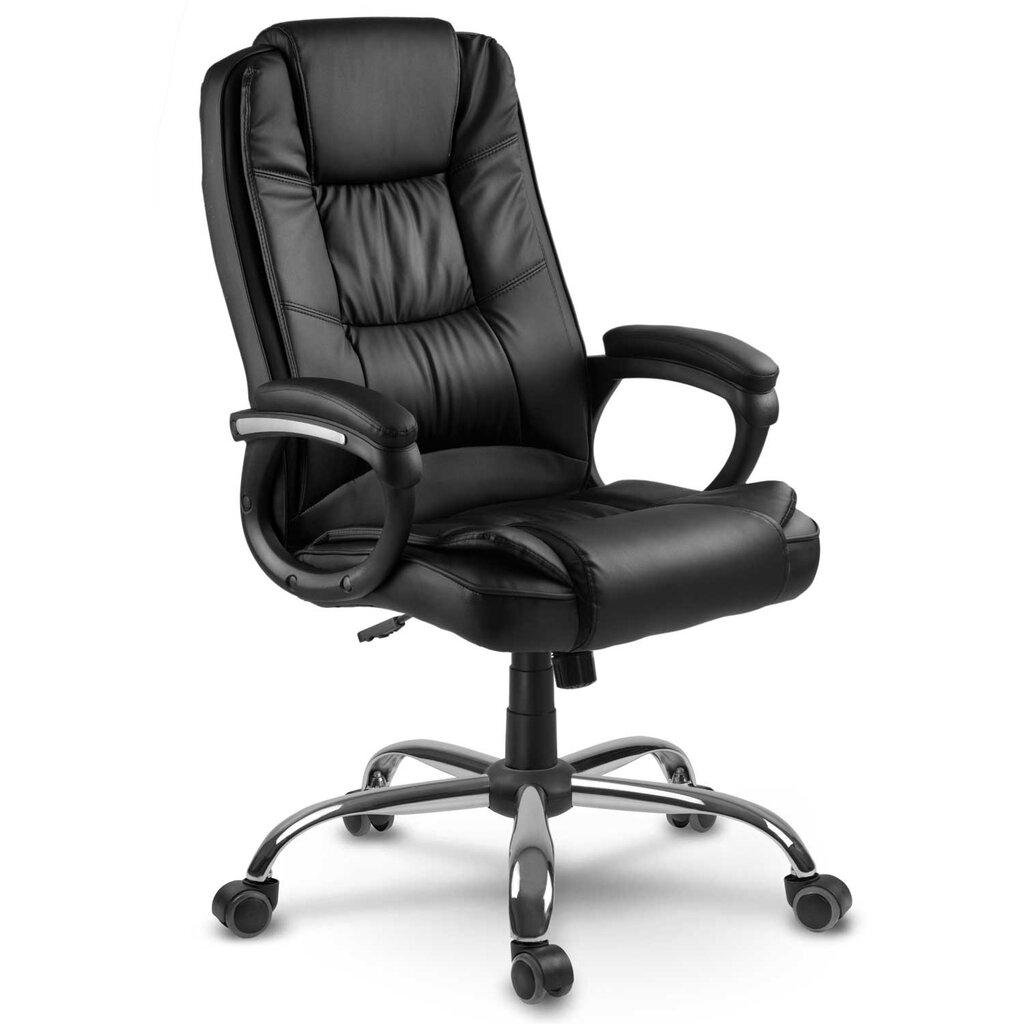 Biuro kėdė, Porto, juoda цена и информация | Biuro kėdės | pigu.lt