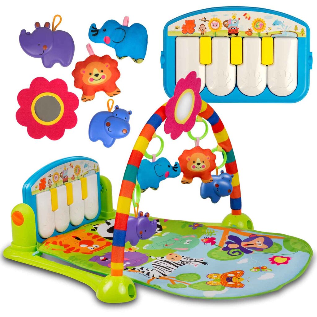 Kilimėlis su pianinu kaina ir informacija | Žaislai kūdikiams | pigu.lt