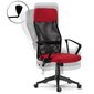 Biuro kėdė su mikro tinkleliu, raudona ir juoda цена и информация | Biuro kėdės | pigu.lt