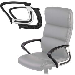 Kėdės porankiai, juoda kaina ir informacija | Baldų rankenėlės | pigu.lt