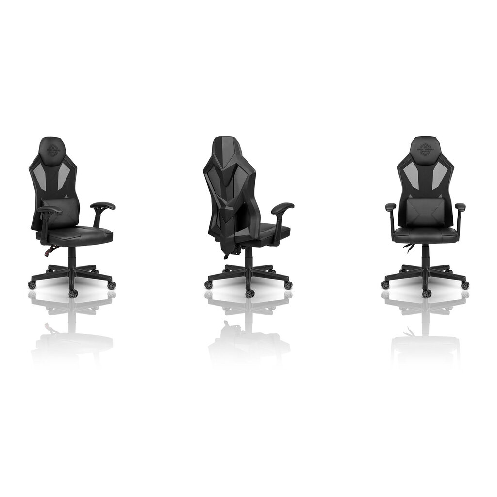 Žaidimų kėdė, Smart Gamers, juoda kaina ir informacija | Biuro kėdės | pigu.lt