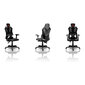 Žaidimų kėdė Smart Gamers juoda su balta kaina ir informacija | Biuro kėdės | pigu.lt