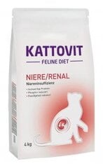 Kattovit для кошек Feline Diet Niere/Renal 4 кг цена и информация | Сухой корм для кошек | pigu.lt