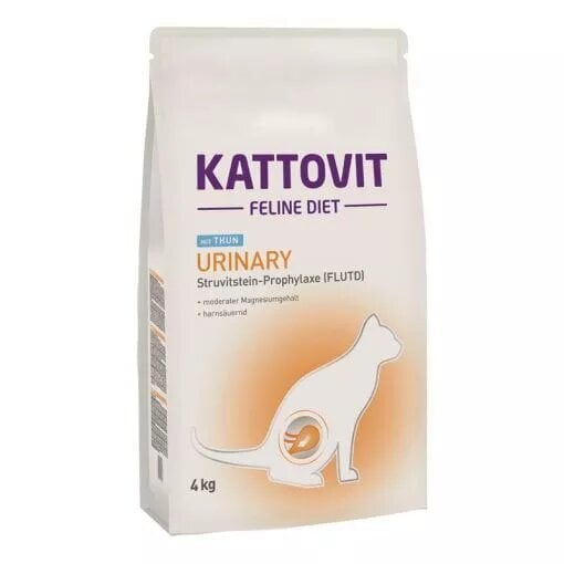 Kattovit katėms su tunu Feline Diet Urinary Tuna, 4 kg kaina ir informacija | Sausas maistas katėms | pigu.lt