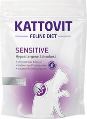 Kattovit Feline Diet Sensitive с мясом птицы, 1,25 кг цена и информация | Сухой корм для кошек | pigu.lt