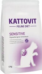 Kattovit Sensitive, 4 kg kaina ir informacija | Sausas maistas katėms | pigu.lt