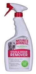 Priemonė kasdieniams šunų nešvarumams šalinti Nature's Miracle Stain&Odour, 709 ml kaina ir informacija | Priežiūros priemonės gyvūnams | pigu.lt