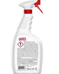 Priemonė kasdieniams kačių nešvarumams šalinti Nature's Miracle Stain&Odour, 709 ml kaina ir informacija | Priežiūros priemonės gyvūnams | pigu.lt