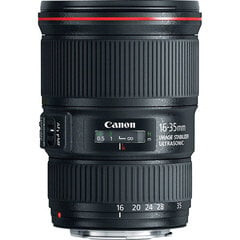 Canon EF 16-35mm f/4L IS USM цена и информация | Объективы | pigu.lt