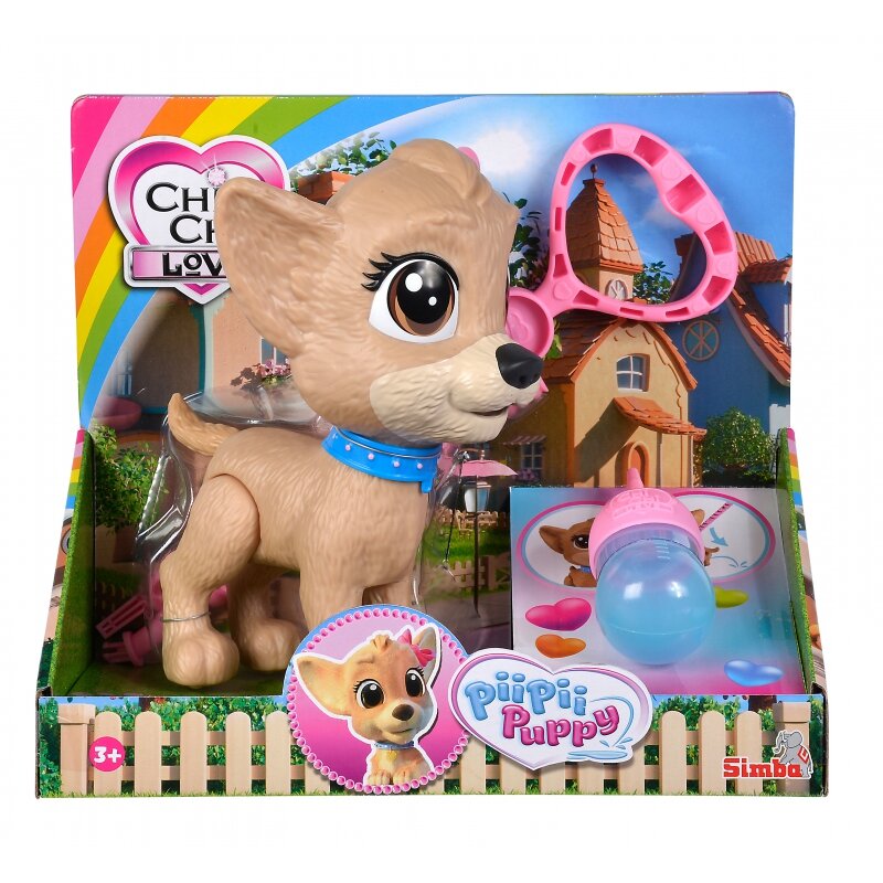 Šuniukas Simba Chi Chi Love Pii Pii Pii kaina ir informacija | Žaislai mergaitėms | pigu.lt