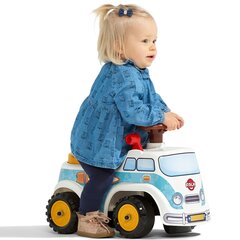 Paspiriama mašinėlė Falk, balta/mėlyna kaina ir informacija | Žaislai kūdikiams | pigu.lt