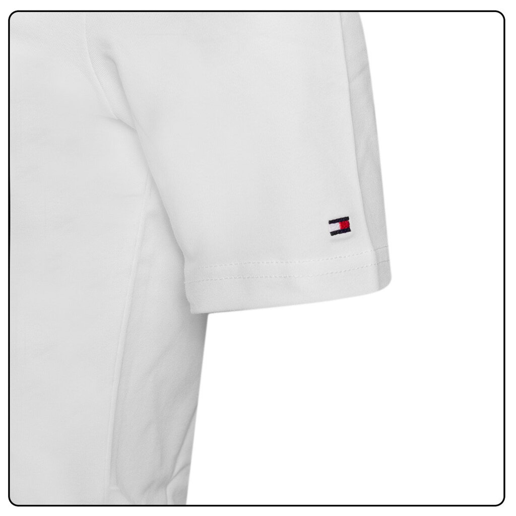 Tommy Hilfiger marškinėliai moterims 47815, balti kaina ir informacija | Marškinėliai moterims | pigu.lt