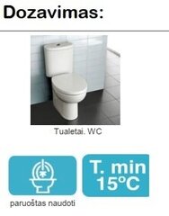 Гель для туалета Sucitesa Natursafe Xtra WC Green, 1 л цена и информация | Очистители | pigu.lt