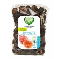 Soap Nuts Planet Pure muilo riešutai drabužių skalbimui, 300 g цена и информация | Средства для стирки | pigu.lt