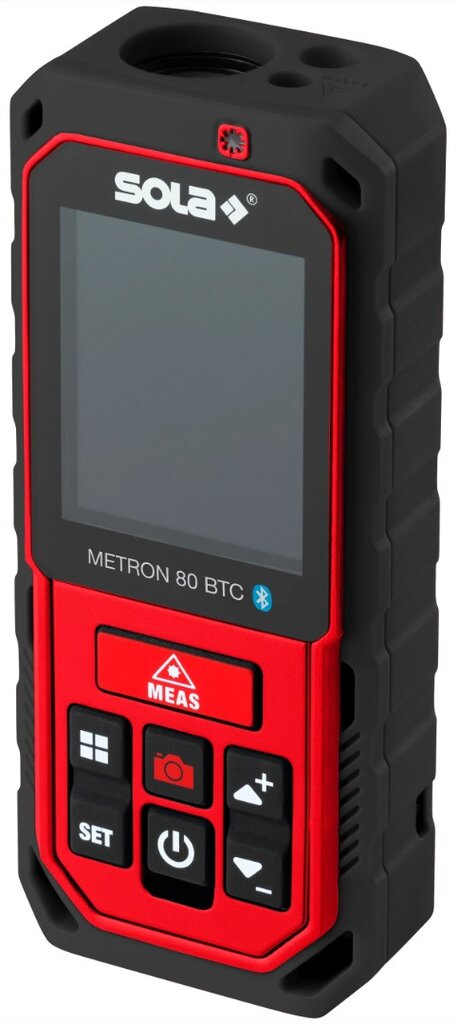 METRON 80 BTC SOLA Lazerinis atstumo matuoklis 71029101 kaina ir informacija | Mechaniniai įrankiai | pigu.lt