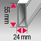 Gulsčiukas BMI Eurostar su magnetais (30 cm) kaina ir informacija | Mechaniniai įrankiai | pigu.lt