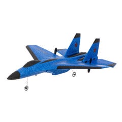 Реактивный самолет RC SU-35 FX820, синий цена и информация | Игрушки для мальчиков | pigu.lt