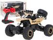 RC automobilis Rock Crawler 1:12 4WD Metal aukso spalvos kaina ir informacija | Žaislai berniukams | pigu.lt