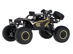RC automobilis Rock Crawler 2.4GHz 1:8 51cm juodas kaina ir informacija | Žaislai berniukams | pigu.lt