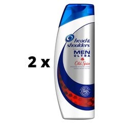 Šampūnas Head & Shoulders Old Spice, 270 ml x 2 vnt. kaina ir informacija | Šampūnai | pigu.lt