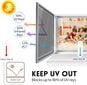 Atspindinti lango plėvelė – šilumos kontrolė ir privatumas - UV apsaugos lipdukas 1 vnt kaina ir informacija | Interjero lipdukai | pigu.lt