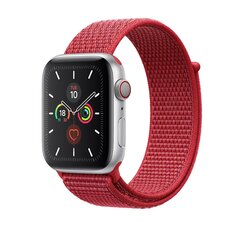 Beep Watch Band Clear Reds kaina ir informacija | Išmaniųjų laikrodžių ir apyrankių priedai | pigu.lt