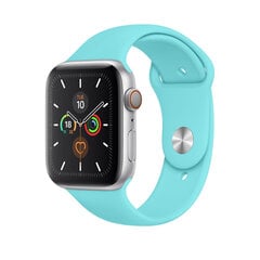 Beep Watch Band S/M Turquoise kaina ir informacija | Išmaniųjų laikrodžių ir apyrankių priedai | pigu.lt