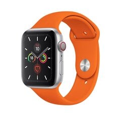 Beep Watch Band S/M Orange kaina ir informacija | Išmaniųjų laikrodžių ir apyrankių priedai | pigu.lt