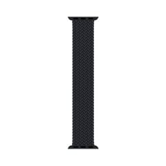 Плетёный Монобраслет — Черный 42/44/45mm, X Small (XS) цена и информация | Аксессуары для смарт-часов и браслетов | pigu.lt
