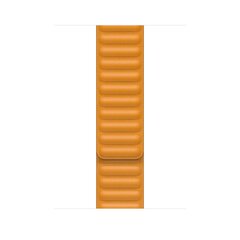 Кожаный браслет — оранжевый, 38/40/41 мм цена и информация | Аксессуары для смарт-часов и браслетов | pigu.lt