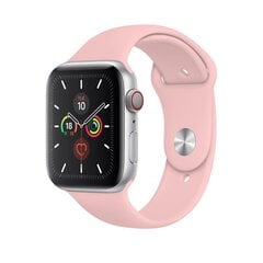 Beep Watch Band M/L Pink kaina ir informacija | Išmaniųjų laikrodžių ir apyrankių priedai | pigu.lt