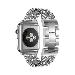 Браслет Link Bracelet — серебряный, 42/44/45 мм цена и информация | Аксессуары для смарт-часов и браслетов | pigu.lt