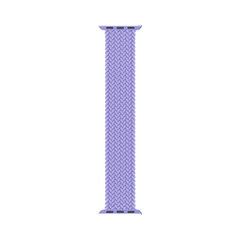 Плетёный моно браслет — фиолетовый, 42/44/45 мм, Medium (M) цена и информация | Аксессуары для смарт-часов и браслетов | pigu.lt