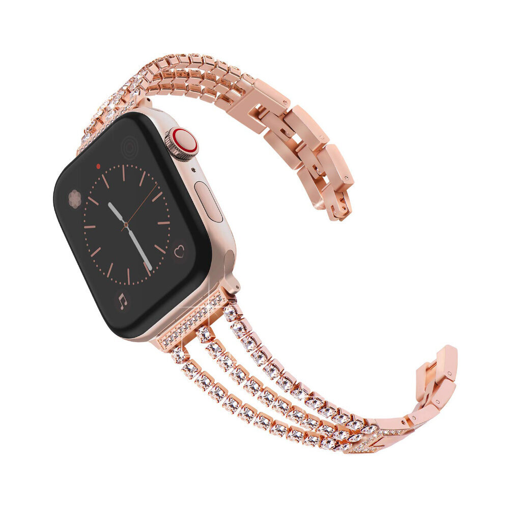 Beep Watch Band Gold цена и информация | Išmaniųjų laikrodžių ir apyrankių priedai | pigu.lt