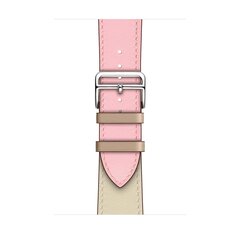 Кожаный ремешок Single Tour для Apple Watch — Rose Craie, 38/40/41 мм цена и информация | Аксессуары для смарт-часов и браслетов | pigu.lt