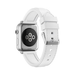 Beep Watch Band Silk White kaina ir informacija | Išmaniųjų laikrodžių ir apyrankių priedai | pigu.lt