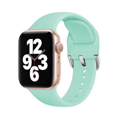 Силиконовый ремешок Active для Apple Watch — Blue sea 42/44/45mm цена и информация | Аксессуары для смарт-часов и браслетов | pigu.lt