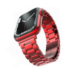 Спортивный браслет — Красный 42/44/45мм цена и информация | Аксессуары для смарт-часов и браслетов | pigu.lt