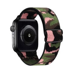 Beep Military Watch Band Pink kaina ir informacija | Išmaniųjų laikrodžių ir apyrankių priedai | pigu.lt