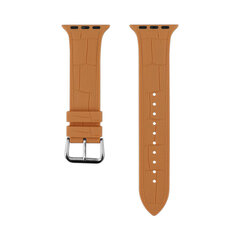 Beep Watch Band Brown kaina ir informacija | Išmaniųjų laikrodžių ir apyrankių priedai | pigu.lt