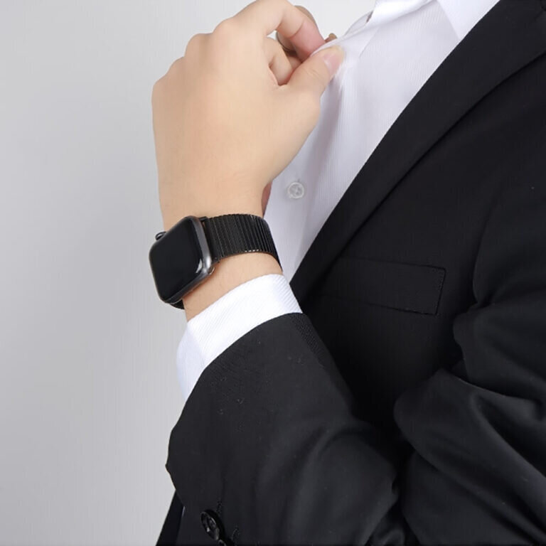 Beep Watch Band Black цена и информация | Išmaniųjų laikrodžių ir apyrankių priedai | pigu.lt