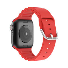 Beep Watch Band S/M Red kaina ir informacija | Išmaniųjų laikrodžių ir apyrankių priedai | pigu.lt