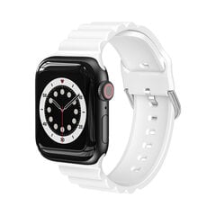 Beep Watch Band S/M White kaina ir informacija | Išmaniųjų laikrodžių ir apyrankių priedai | pigu.lt